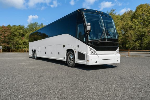Bus Rental Company Baltimore 56 Passenger Charter Bus
