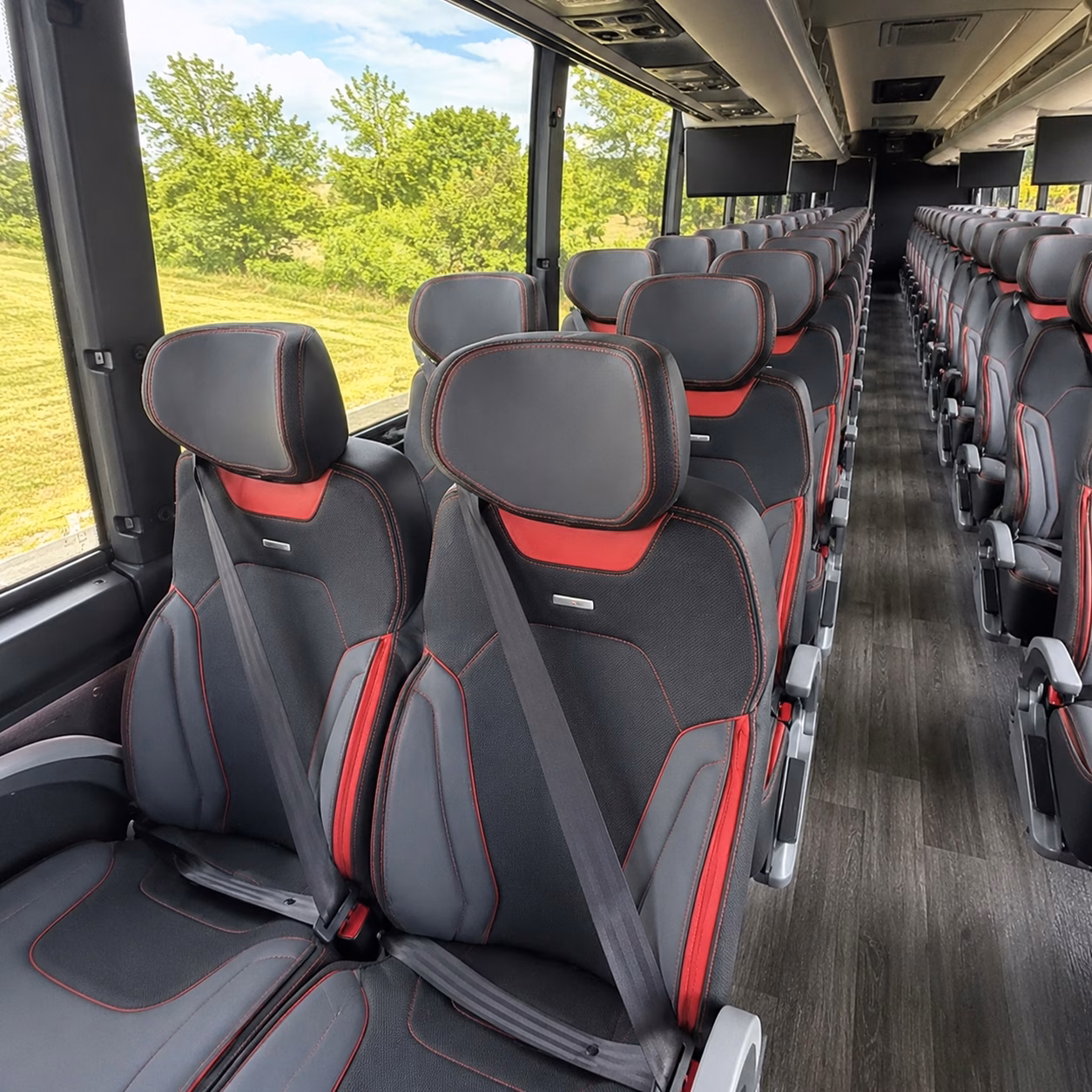 baltimore airport transfer charter bus rentals