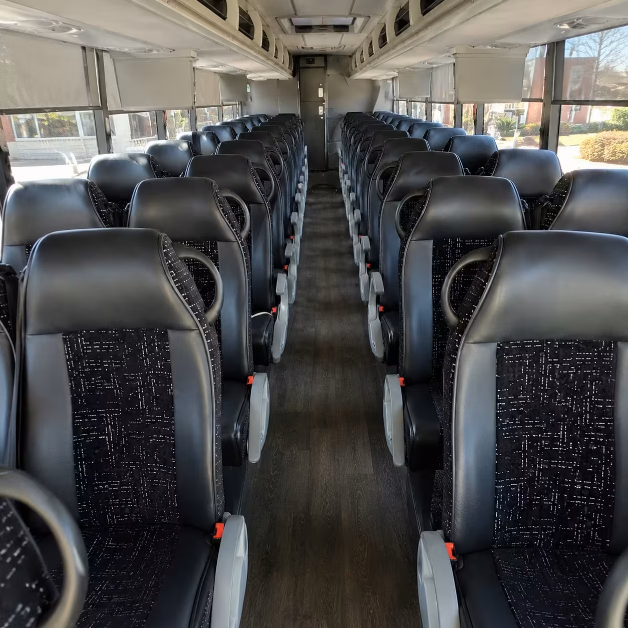 baltimore charter bus interior gallery