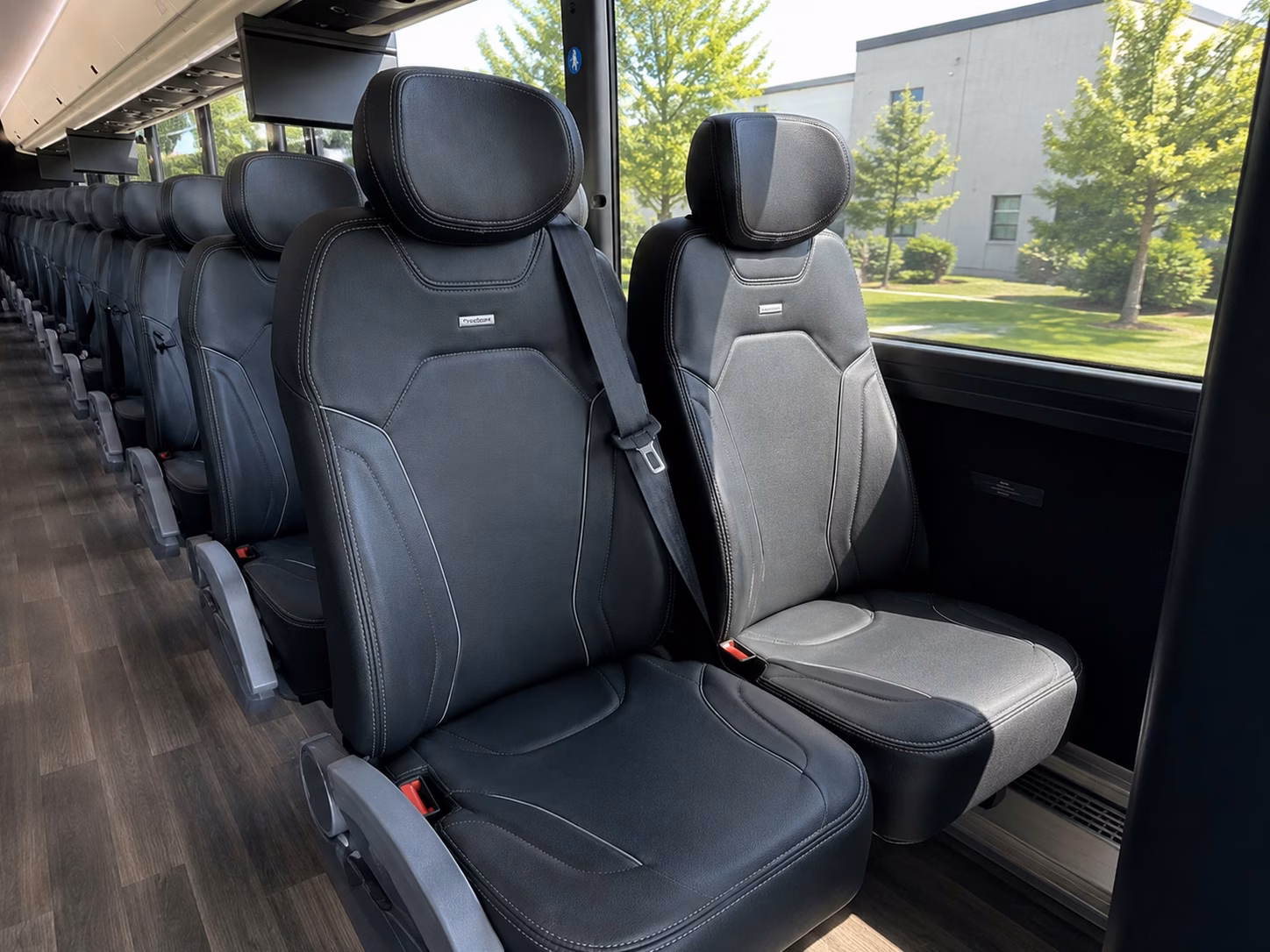 baltimore charter bus rental inside