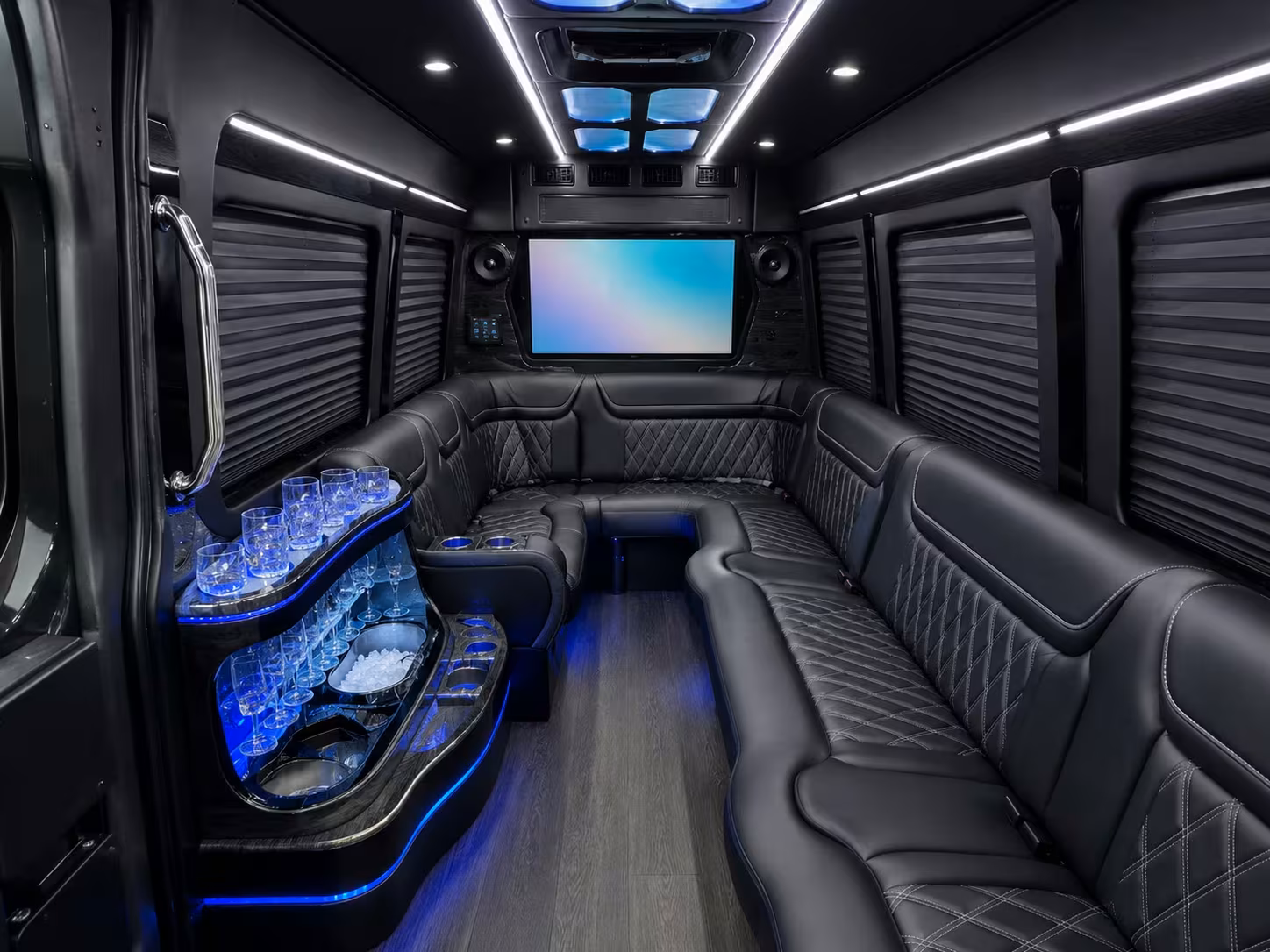 bus rental options for baltimore trips