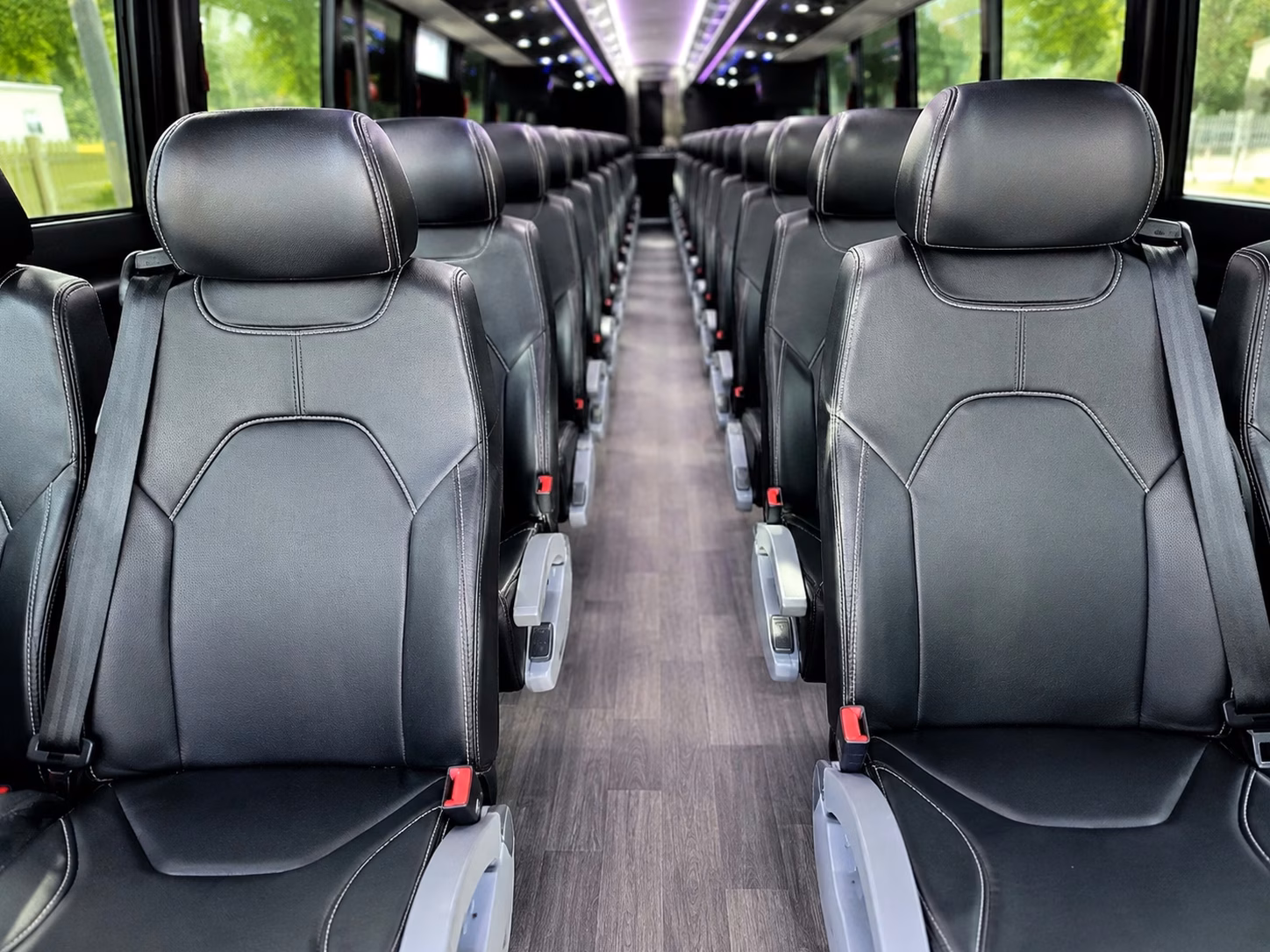 rehearsal dinner shuttle buses for downtown baltimore guests